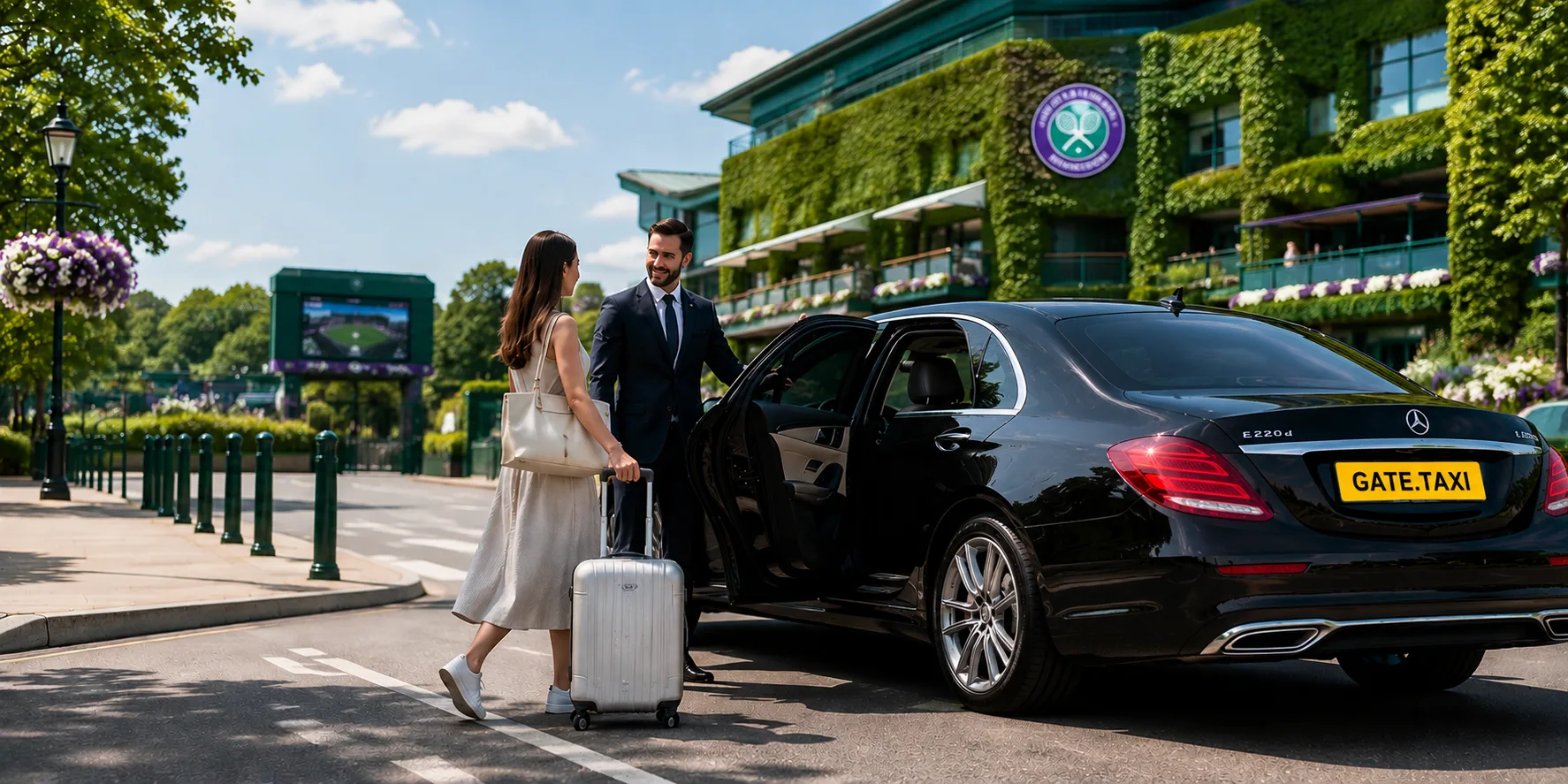 Wimbledon Taxi Service from Godalming