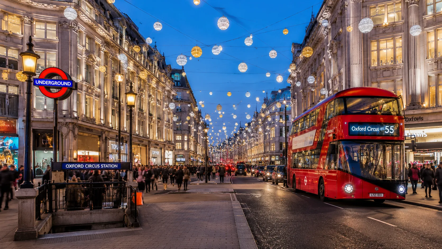 Oxford Street London Taxi Service from Godalming